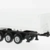 Herpa Abraumcontainerauflieger 3achs, weiss, 1:87,
