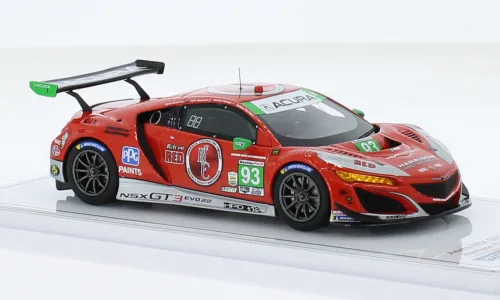 TrueScale Miniatures Acura NSX GT3 EVO22, IMSA, 24h Daytona, 2023, Harrison Contracting Company Racers Edge Motorsports with WTRAndretti, #93, R.Briscoe/D.Formal, 1:43, New