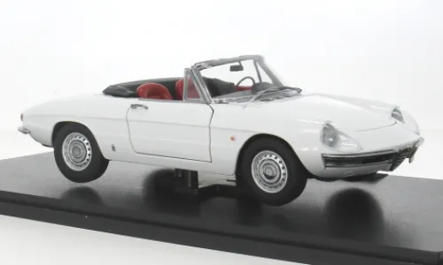 Touring Alfa Romeo 1600 Duetto Spider, weiss/schwarz, 1966, 1:18, Hot