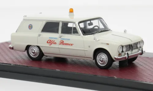 Matrix Alfa Romeo Giulia (Typ 105), 1962, Assistance Competition Alfa Romeo, 1:43, New