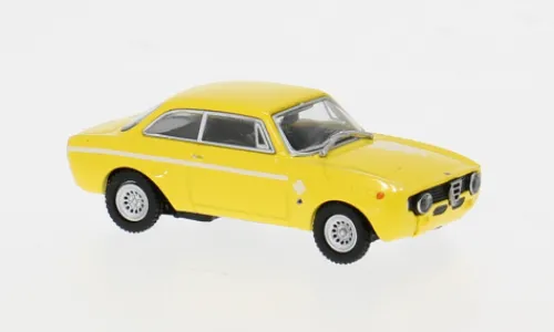 Minichamps Alfa Romeo GTA 1300 Junior, gelb, 1972, 1:87, Outlet