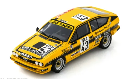 Spark Alfa Romeo GTV 6, 24h Spa, 1982, #43, M.Micangeli/G.Francia, 1:43, Clearance