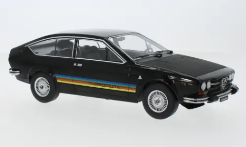 KK Scale Alfa Romeo GTV 2000 Turbodelta, schwarz/schwarz, 1979, 1:18, Online