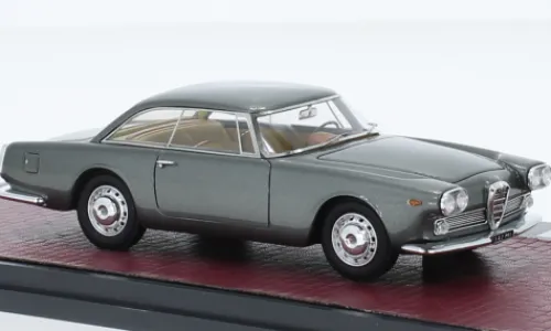 Matrix Alfa Romeo 2000 Praho Touring, grau, 1960, 1:43,