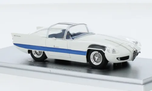 Kess Alfa Romeo Superflow 1, weiss/blau, 1956, 1:43, Hot