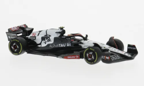 Mini GT Alpha Tauri AT04, Formel 1, GP Australien, 2023, #22, Y.Tsunoda, 1:64, Clearance