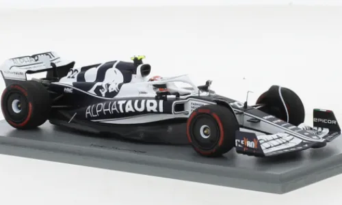 Spark Alpha Tauri AT03, Formel 1, GP Bahrain, 2022, Scuderia Alpha Tauri, #22, Y.Tsunoda, 1:43, Clearance