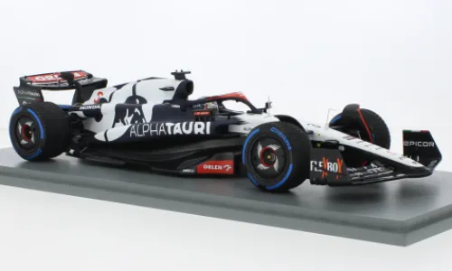 Spark Alpha Tauri AT04, Formel 1, GP Belgien, 2023, Scuderia Alpha Tauri, #3, D.Ricciardo, 1:18, New