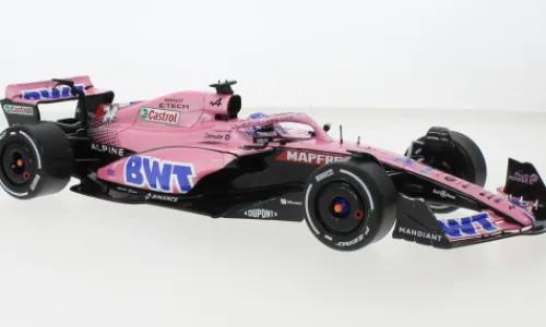 Solido Alpine A522, Formel 1, GP Bahrain, 2022, BWT Alpine F1 Team, BWT, F.Alonso, 1:18, Hot
