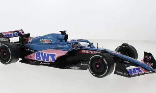 Solido Alpine A522, Formel 1, GP Monaco, 2022, BWT Alpine F1 Team, BWT, #14, F.Alonso, 1:18, Outlet