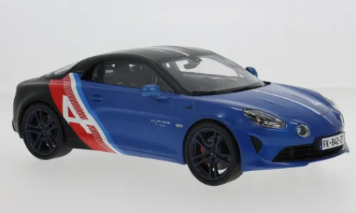 Norev Alpine A110 Pure Sidetrack, blau, 2021, 1:18, New