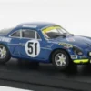 Trofeu Alpine A110, Rally Monte Carlo, 1970, #51, J-L.Therier/M.Callewaert, 1:43,