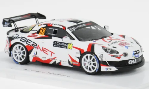 Spark Alpine A110 Rally RGT, Rally Monte Carlo, 2025, #68, A.Fumal/J.Escartefigue, 1:43, Hot