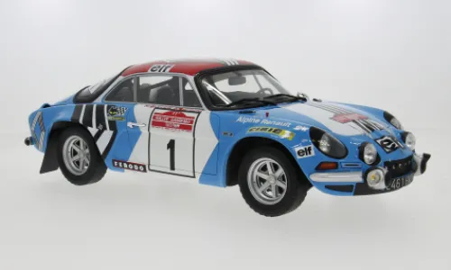 Ottomobile Alpine A110 1800, Rally San Remo, 1973, #1, J-L.Therier, 1:12, New