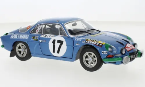 Solido Alpine Renault A110 1600S, Rallye Monte Carlo, 1972, #17, B.Darniche/A.Mahe, 1:18, Discount