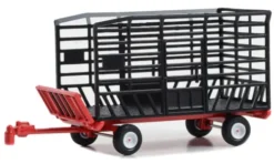 Greenlight Anhänger Bale Throw Wagon, rot/schwarz, 1:64, Online