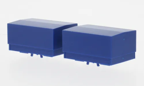 Herpa Anhänger Ballastpritsche für SLT, blau, 1:87, Clearance