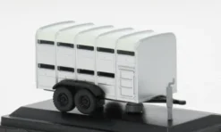 Oxford Anhänger Livestock Trailer, grau, 1:76, Discount