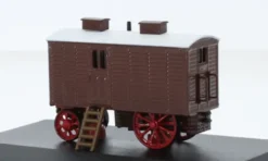 Oxford Anhänger Living Wagon, braun, 1:76, Clearance