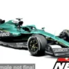 Bburago Aston Martin AMR25, Formel 1, 2025, #14, F.Alonso, 1:24, Hot