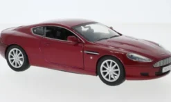 Motormax Aston Martin DB9, dunkelrot, 1:24, Clearance