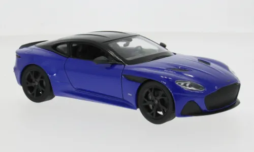 Welly Aston Martin DBS, blau/schwarz, 1:24, Best