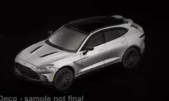 Pop Race Aston Martin DBX 707, silber, 1:64, Best