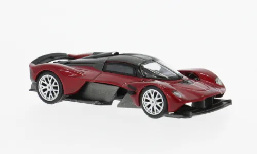 Pop Race Aston Martin Valkyrie, rot/schwarz, 1:64, Sale