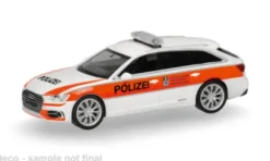 Herpa Audi A6 Avant, Polizei Graubünden (CH), 1:87, Hot