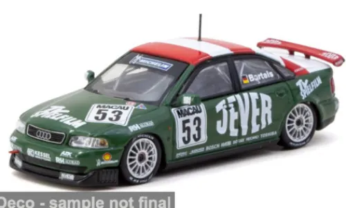 Tarmac Works Audi A4 (B5), Macau Guia Race, 1999, #53, M.Bartels, 1:64, Discount