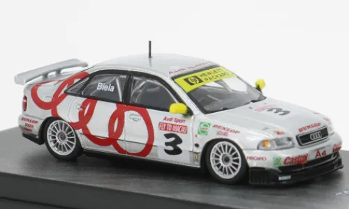 Tarmac Works Audi A4 Quattro, Macau Guia Race, 1996, #3, F.Biela, 1:64, Sale