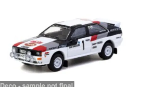 Tarmac Works Audi quattro A1, Rallye RAC Lombard, 1982, #1, 1:64, Clearance