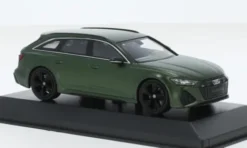 Minichamps Audi RS6 Avant, dunkelgrün, 2019, 1:43,
