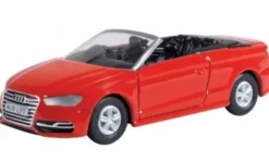 Oxford Audi S3 Cabriolet, rot, 1:76, Outlet