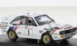 Trofeu Audi Sport quattro, Rallye Manx, 1984, #1, H.Mikkola/A.Hertz, 1:43, Hot
