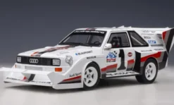 AUTOart Audi Sport quattro S1 E2, International Hill Climb, Pikes Peak, 1987, #1, W.Röhrl, 1:18, Sale
