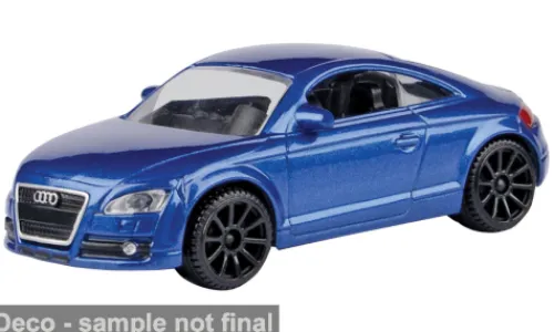 Motormax Audi TT, blau, 1:43, Best