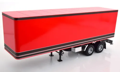 Road Kings Auflieger Semi-Trailer, rot/schwarz, 1:18, Best
