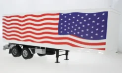 Road Kings Auflieger Semi-Trailer, Stars & Stripes, 1:18, New