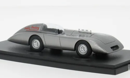 AutoCult Austin Healey 100S Streamliner, silber, 1956, 1:43, Outlet