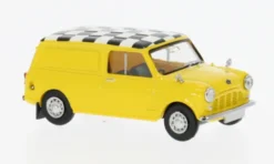 Brekina Austin Mini Countryman, gelb, 1960, Checkered Flag, 1:87, Outlet
