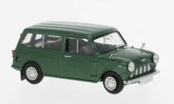 Brekina Austin Mini Countryman, helltürkis, 1960, Woody, 1:87,