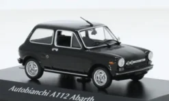Maxichamps Autobianchi A112 Abarth, schwarz, 1974, 1:43, Clearance