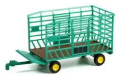 Greenlight - Bale Throw Wagon, grün, 1:64, Discount