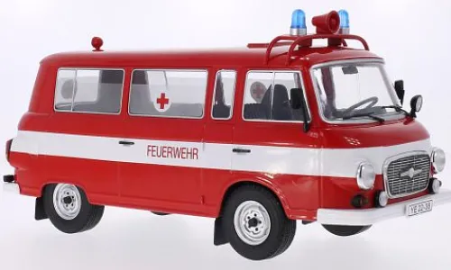 MCG Barkas B 1000 Kleinbus, 1965, Feuerwehr, 1:18, Best