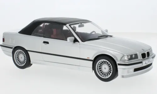 MCG BMW Alpina B3 3.2 Cabriolet, silber, 1996, 1:18, Hot