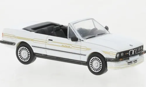 PCX87 BMW Alpina C2 2,7 Cabriolet, weiss/Dekor, 1986, 1:87, Hot