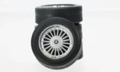 KK Scale BMW Alpina Reifen- und Felgenset: M625 CSi, schwarz, 1:12, Discount