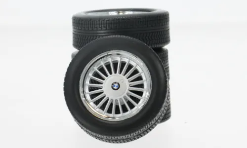 KK Scale BMW Alpina Reifen- und Felgenset: M625 CSi, schwarz, 1:12, Discount