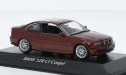 Maxichamps BMW 328 CI (E46), dunkelrot, 1999, 1:43, Sale